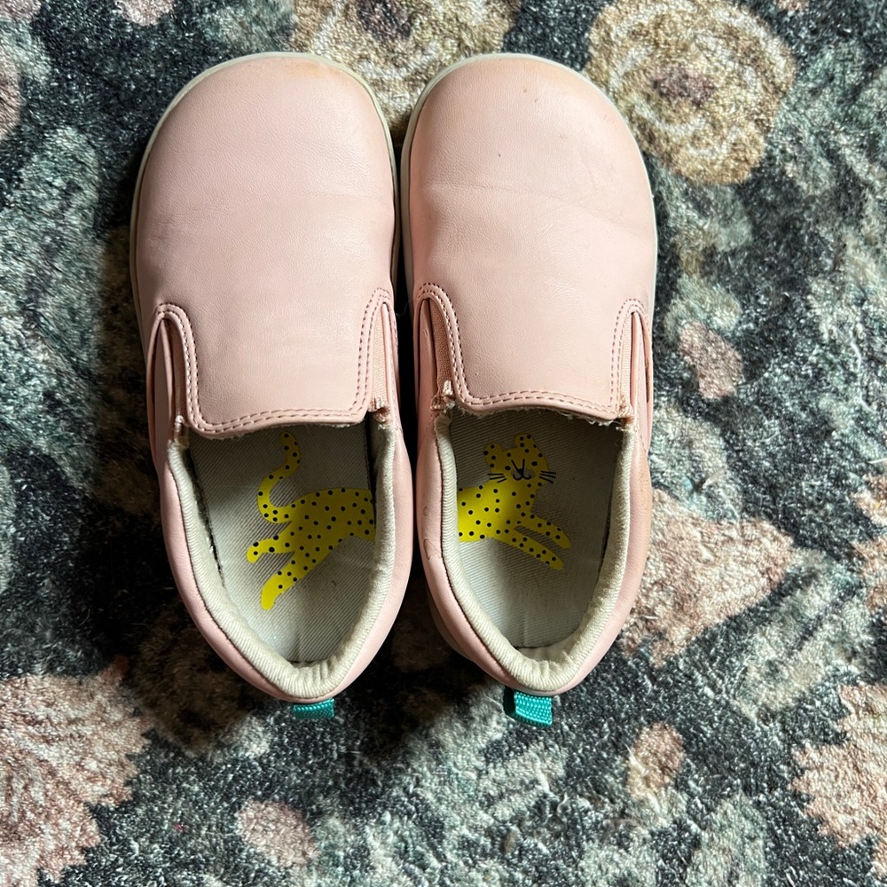 Charming Pink Kids Slip-On Sneakers Tenlittle